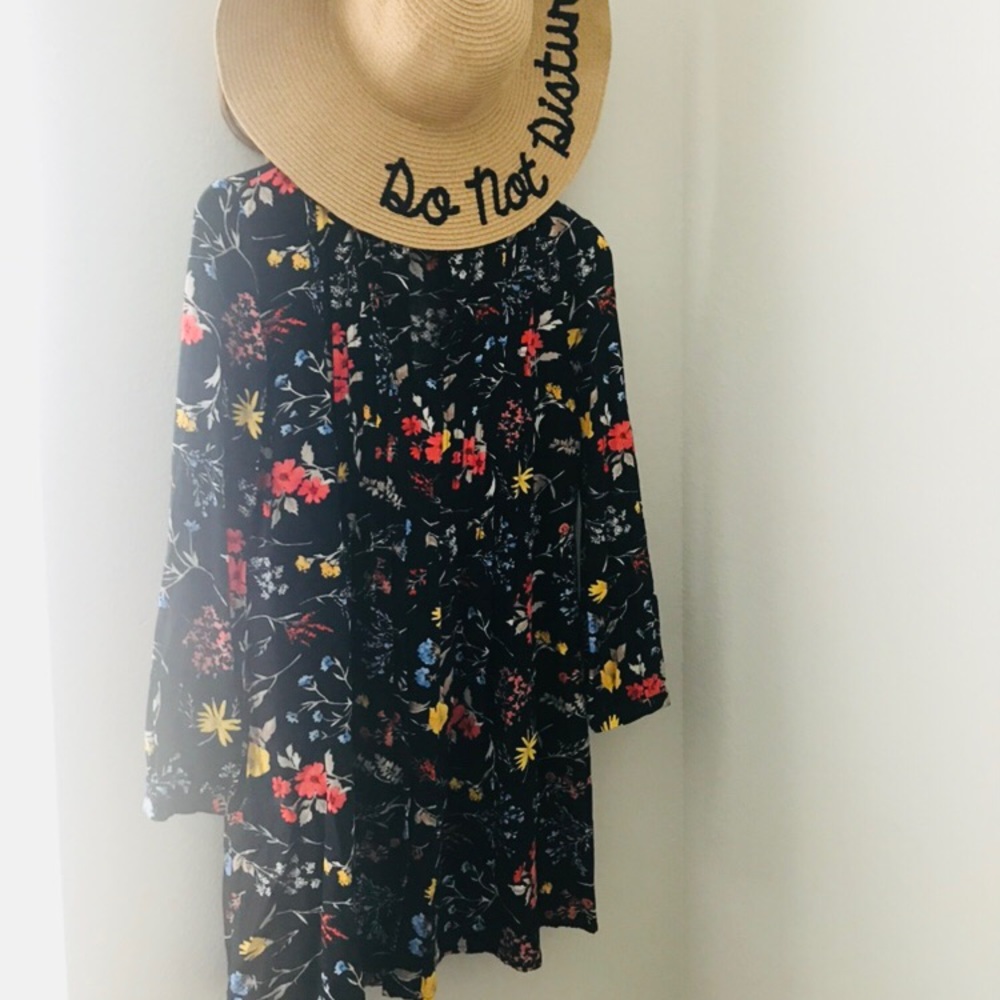 🌼BRIGHT FLORAL TUNIC DRESS 🌼